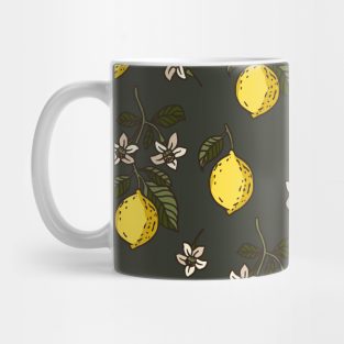 Lemons, But at Night Mug